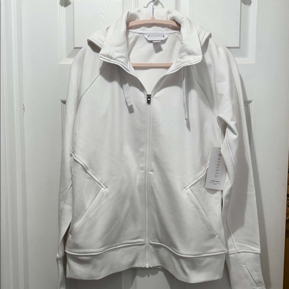 Athleta Triumph Hoodie, White